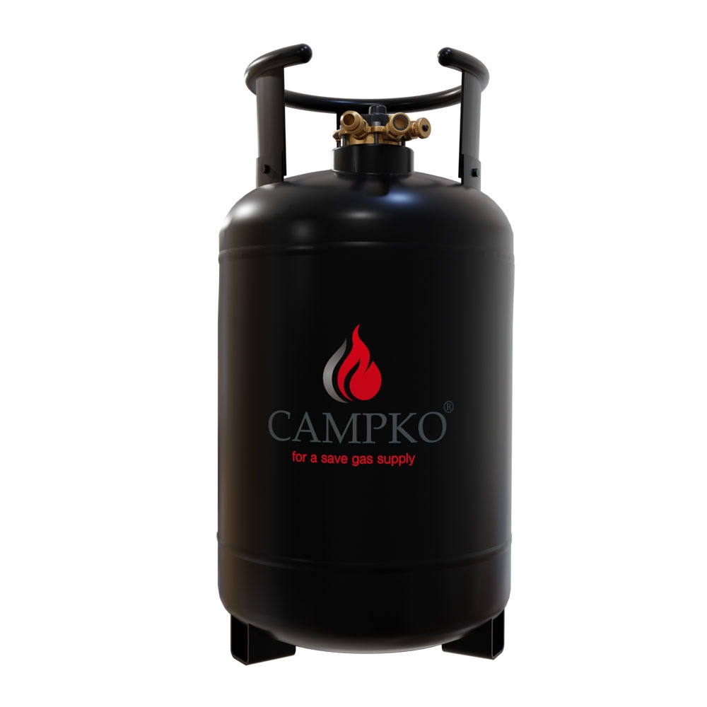 Campko Gastankflasche Stahl 30l 12kg